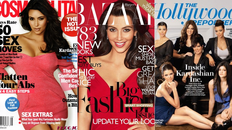 Illustration for article titled Rise of The Kardashians: How a Family Created a Magazine Cover Dynasty